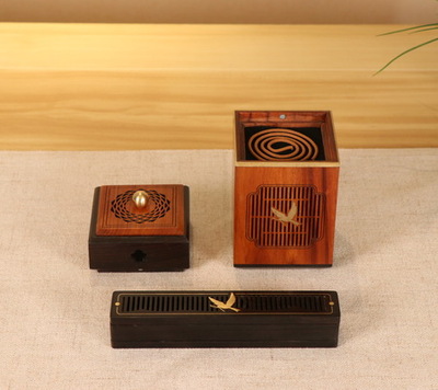 香音悠扬系列——【雀冠】红木音乐香盒